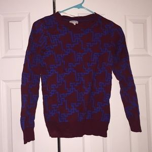 Geo Print Sweater